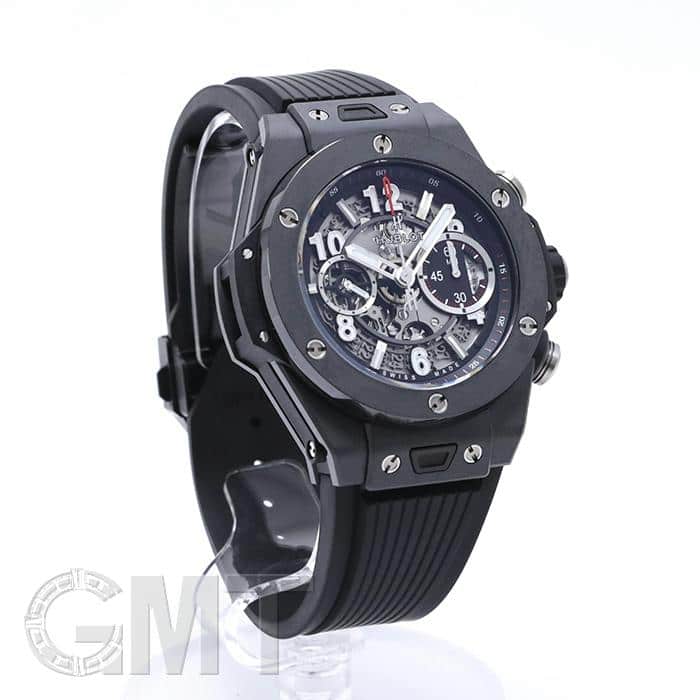 中古)HUBLOT ウブロ ビッグバン ウニコ ブラックマジック セラミック