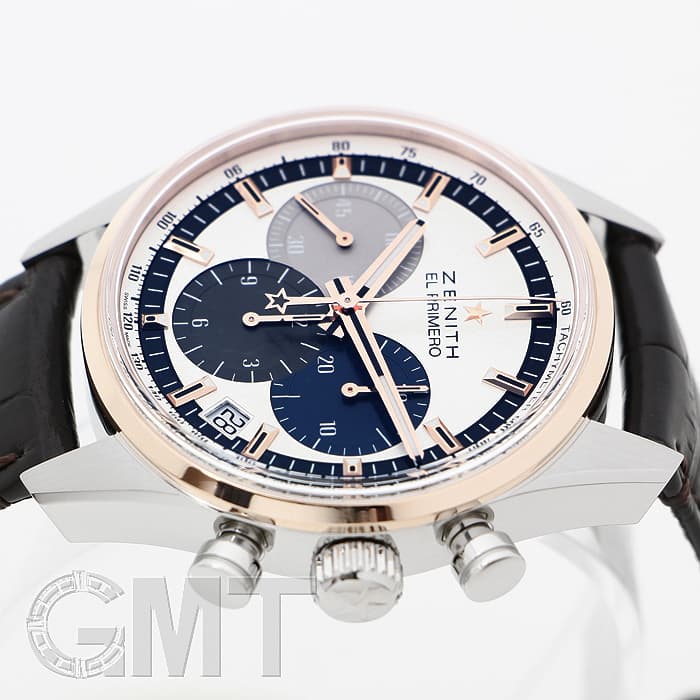 新品)ZENITH ゼニス エル・プリメロ クロノマスター シルバー 38mm