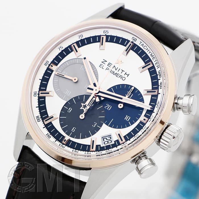 新品)ZENITH ゼニス エル・プリメロ クロノマスター シルバー 38mm