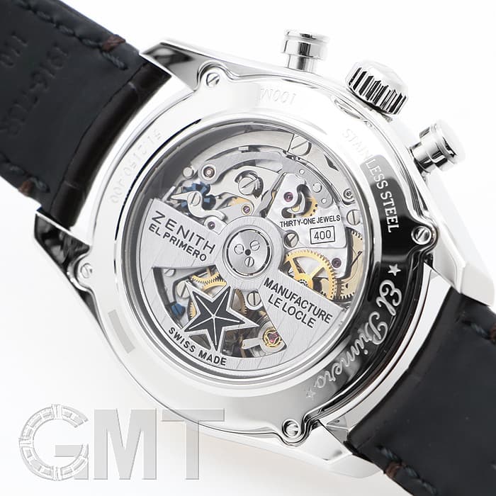 新品)ZENITH ゼニス エル・プリメロ クロノマスター シルバー