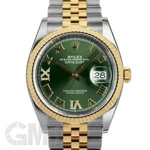 ROLEX ロレックス デイトジャスト 36 126233 オリーブグリーンVI IXダイヤ ジュビリーブレス メイン