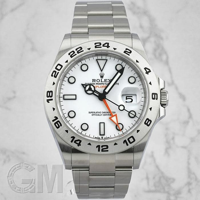 中古)ROLEX ロレックス エクスプローラー II 226570 ホワイト（商品ID