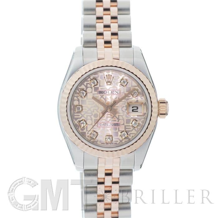 ROLEX ロレックス 179171 デイトジャスト 未使用 腕時計 ステンレススチール SSxK18PG エバーローズゴールド レディース 中古 ロレックス デイトジャスト レディ Ref.179171 - DATEJUST LADY Ref