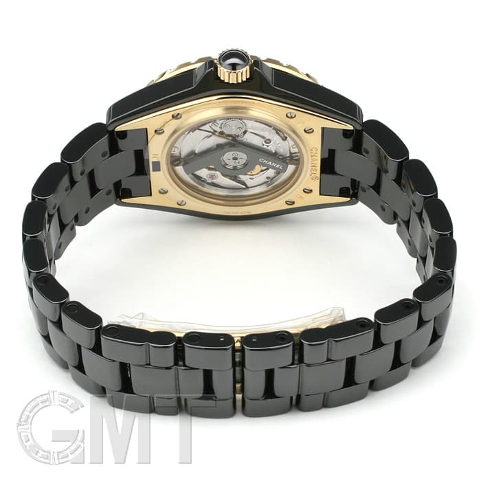 新品)CHANEL シャネル J12 H2129 ブラックセラミック 42mm CALIBRE