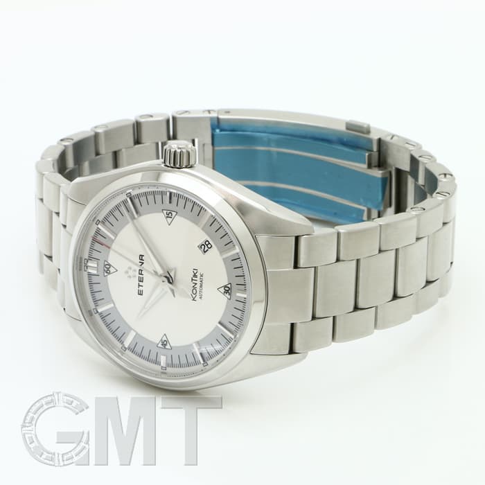 新品)ETERNA エテルナ コンティキ デイト シルバー 1222.41.11.0217