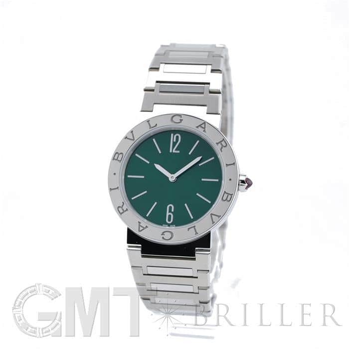 新品)BVLGARI ブルガリ ブルガリ・ブルガリ ウォッチ グリーン 33mm
