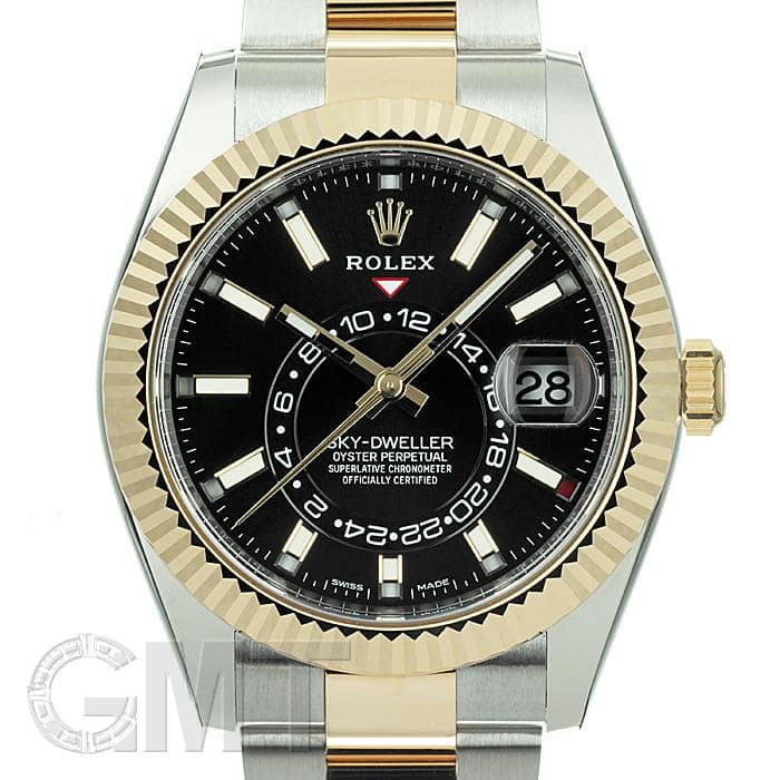 軍神テュール高額で買います！ 新品)ROLEX ロレックス スカイドゥエラー 326933 ブラック（商品ID