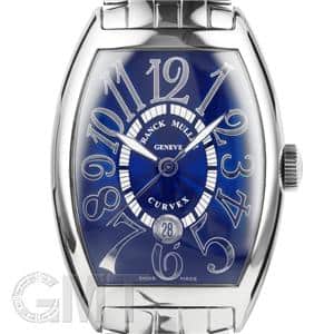 FRANCK MULLER フランク・ミュラー トノーカーべックス デイト 8880SCDT レリーフ ブルー メイン
