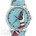 新品)GUCCI グッチ Gタイムレス YA1264080 スネーク ライトブルー