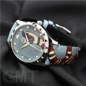 GUCCI グッチ Gタイムレス YA1264080 スネーク ライトブルー メイン