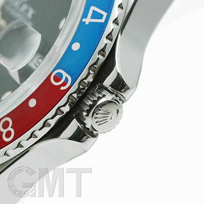 中古)ROLEX ロレックス GMTマスター I 16750 レッド/ブルー フチなし