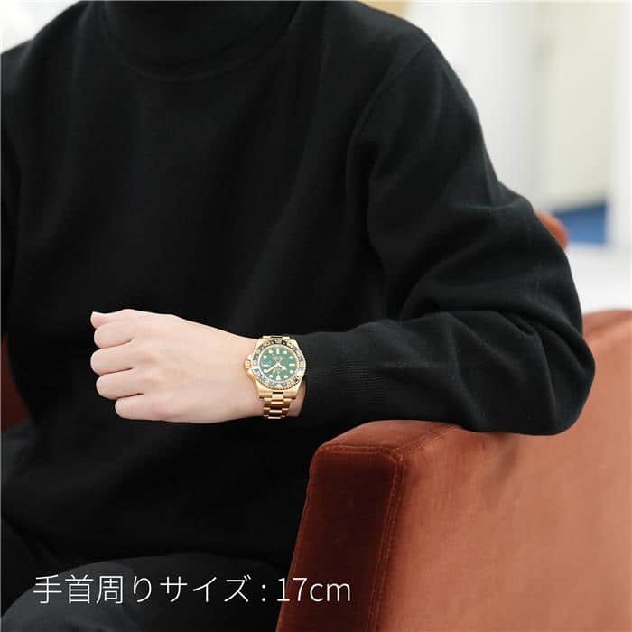 中古)ROLEX ロレックス GMTマスター II 116718LN グリーン（商品