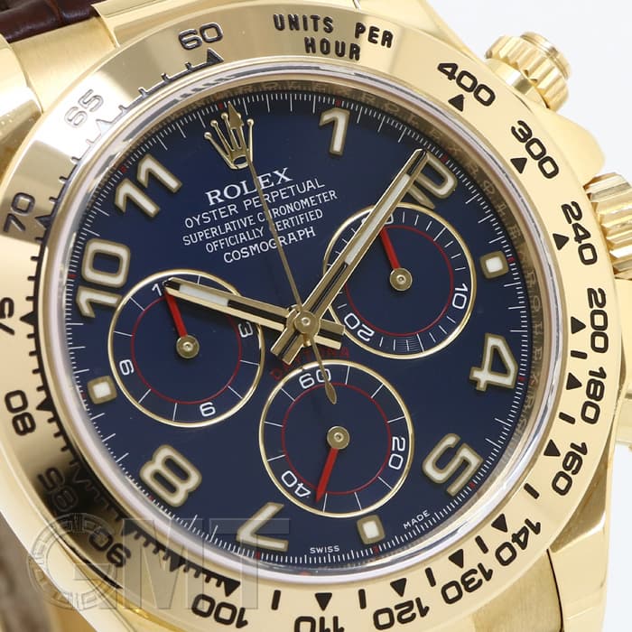 新品)ROLEX ロレックス デイトナ 116518 ブルーアラビア（商品ID