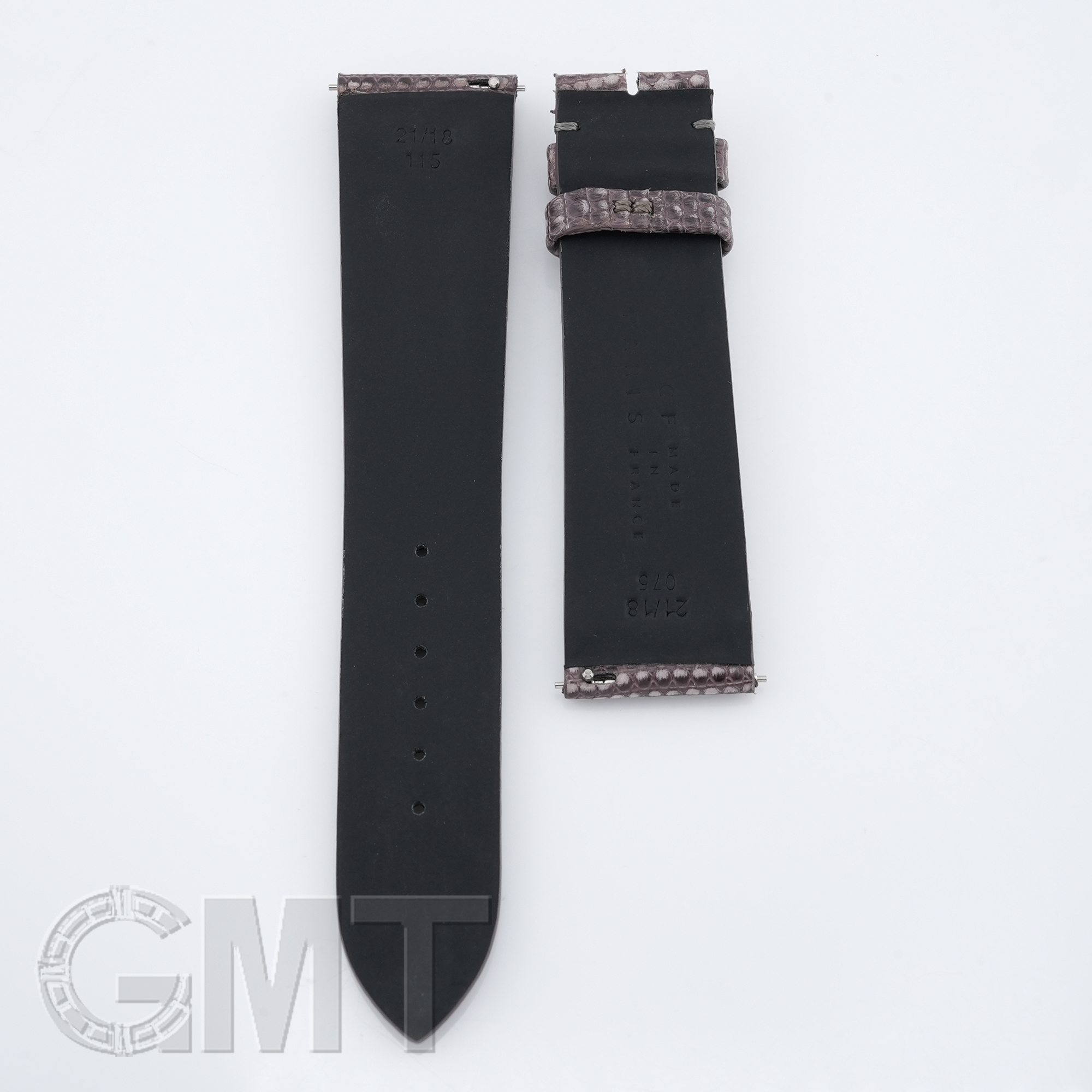 新品)CAMILLE FOURNET カミーユ・フォルネ リザード ヌバック・ルカ