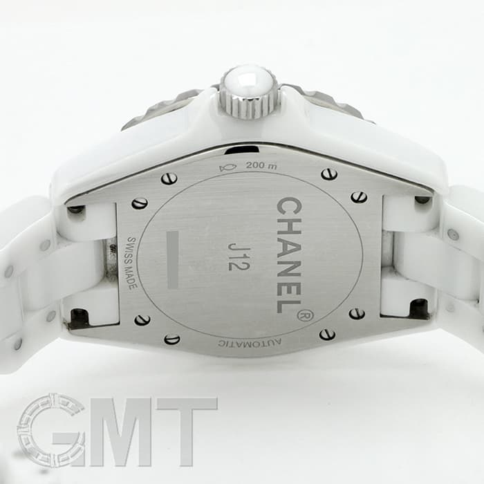 CHANEL  J12  白セラミック  38mm  12Pダイヤ  自動巻き ジェムラインジャパン - 公式サイト - / シャネル J12 H1629 ホワイト