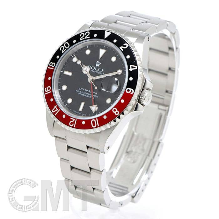 中古)ROLEX ロレックス GMTマスター II 16710 ブラック/レッド（商品ID