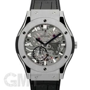 HUBLOT ウブロ クラシック フュージョン クラシコ ウルトラシン スケルトン チタニウム 545.NX.0170.LR メイン