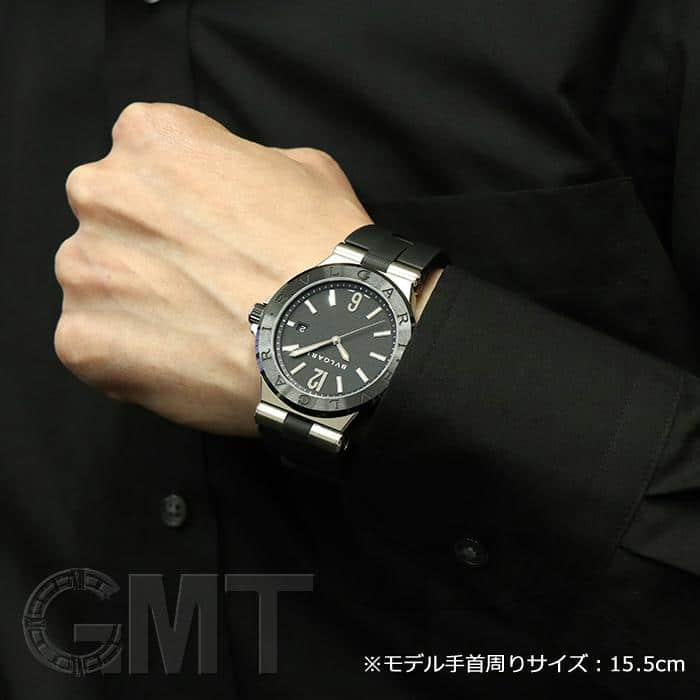 中古)BVLGARI ブルガリ ディアゴノ セラミック DG42BSCVD（商品ID