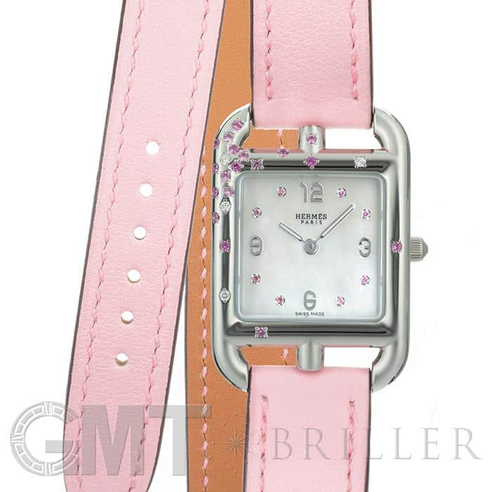 未使用)HERMES エルメス ケープコッド PM 31mm ローズサクラ CC1.233