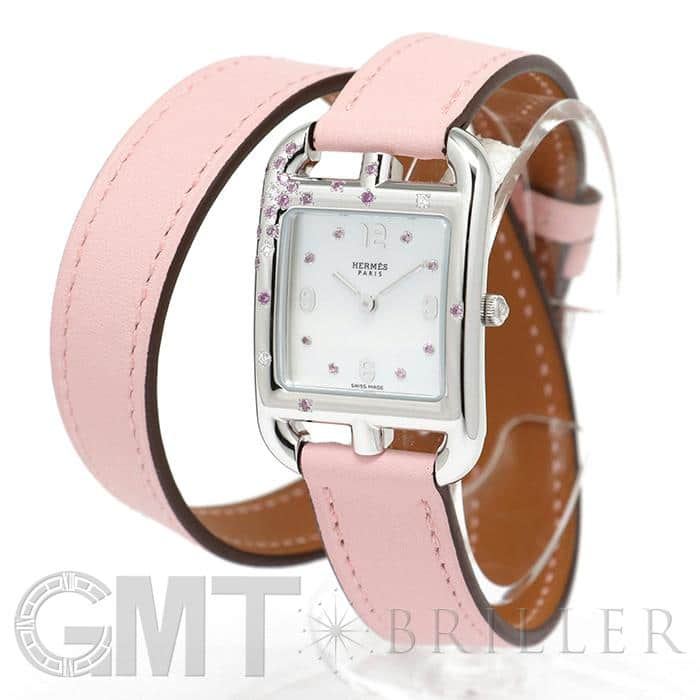 未使用)HERMES エルメス ケープコッド PM 31mm ローズサクラ CC1.233