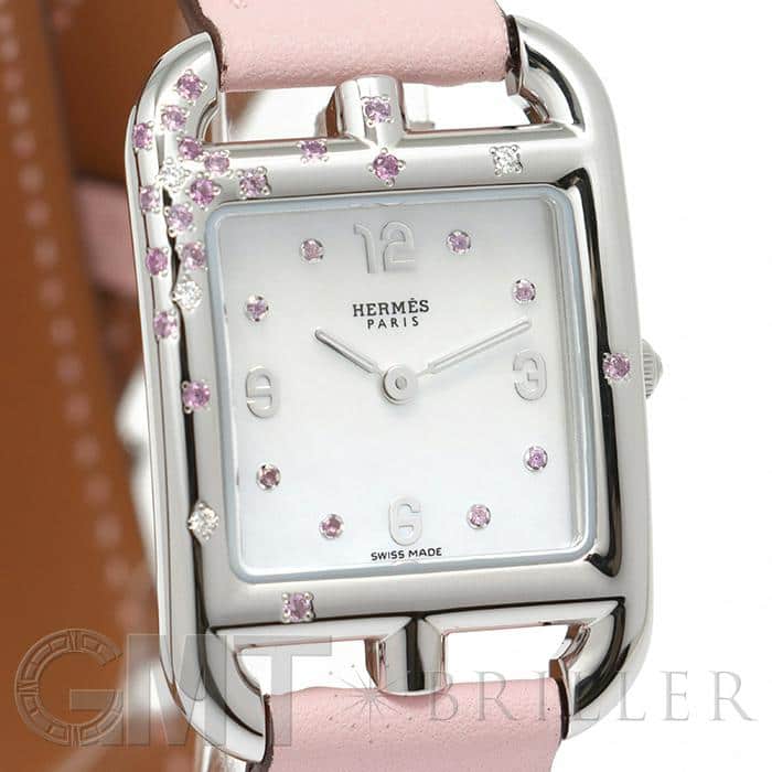 未使用)HERMES エルメス ケープコッド PM 31mm ローズサクラ CC1.233