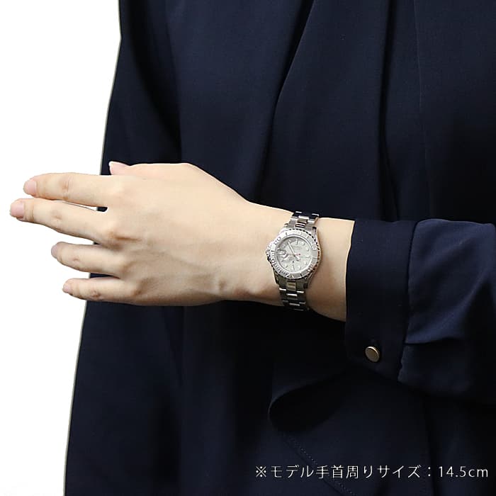 ロレックス ヨットマスターロレジウム 29mm 169622 レディース 腕時計【Aランク】【中古】 中古)ROLEX ロレックス ヨットマスター ロレジウム 169622 レディース