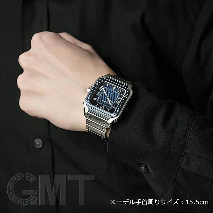 中古)CARTIER カルティエ サントス ドゥ カルティエ ウォッチ WSSA0048