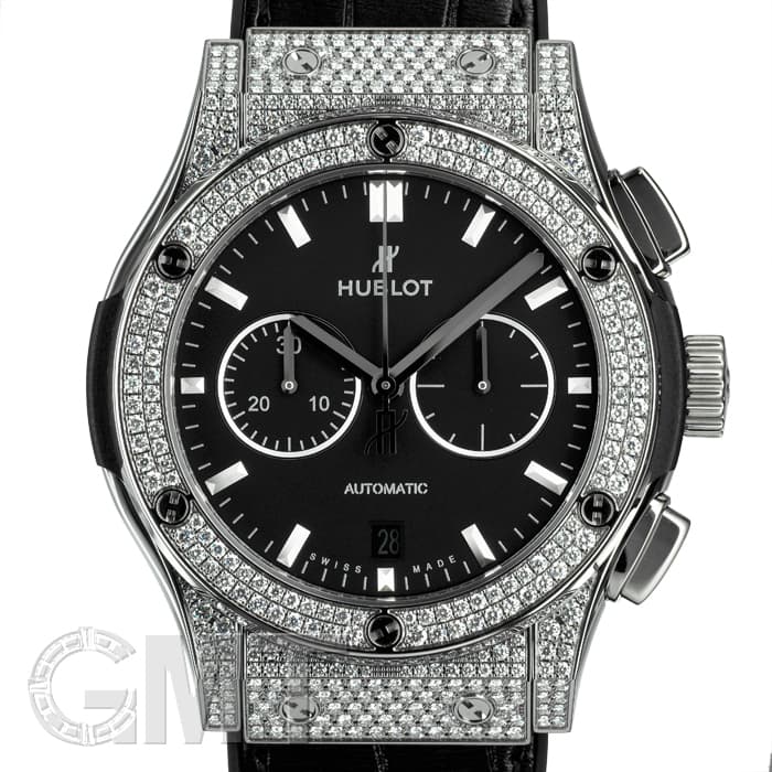 新品)HUBLOT ウブロ クラシック フュージョン クロノグラフ チタニウム
