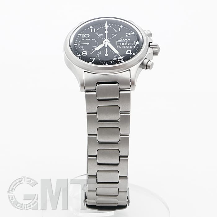 中古)SINN ジン 356.FLIEGER ステンレスベルト（商品ID：3717003667228