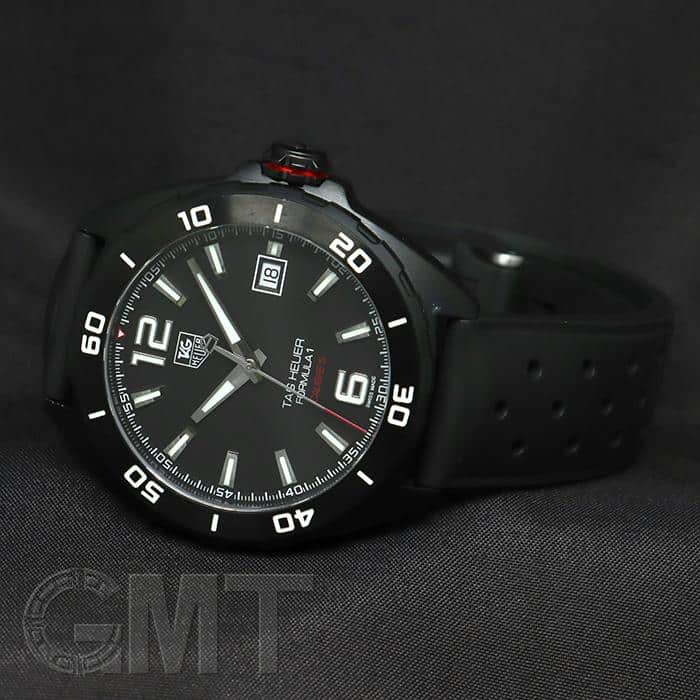 中古)TAG HEUER タグ・ホイヤー F1 Cal.5 41mm フルブラック WAZ2115