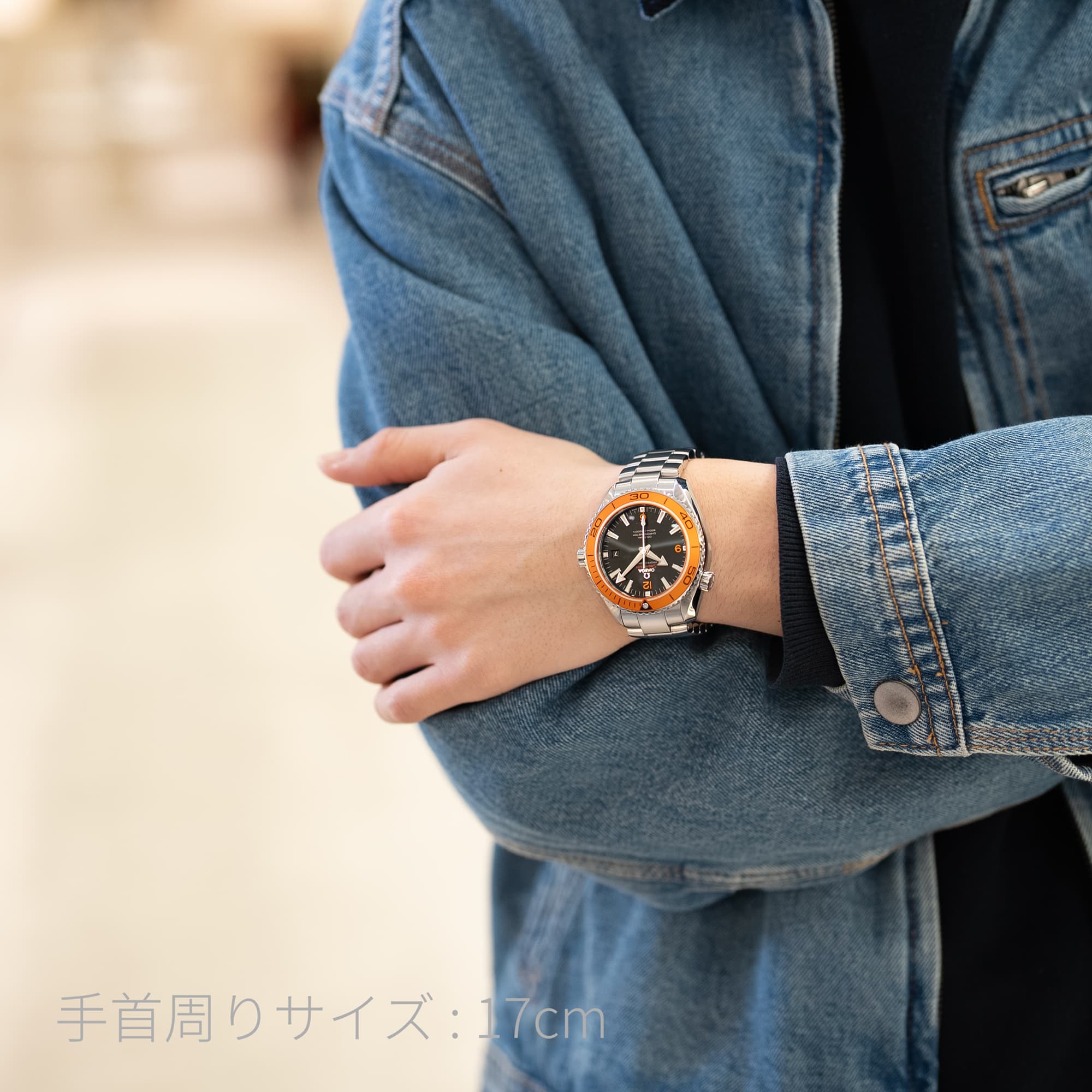 中古)OMEGA オメガ シーマスター プラネットオーシャン 45.5mm