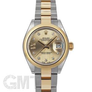 ROLEX ロレックス デイトジャスト 28 279163G シャンパン スターダイヤ オイスターブレス メイン