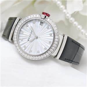 BVLGARI ブルガリ ルチェア インタルシオ 33mm 103476 ベゼルダイヤ メイン