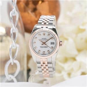 ROLEX ロレックス デイトジャスト 179171G ホワイト メイン