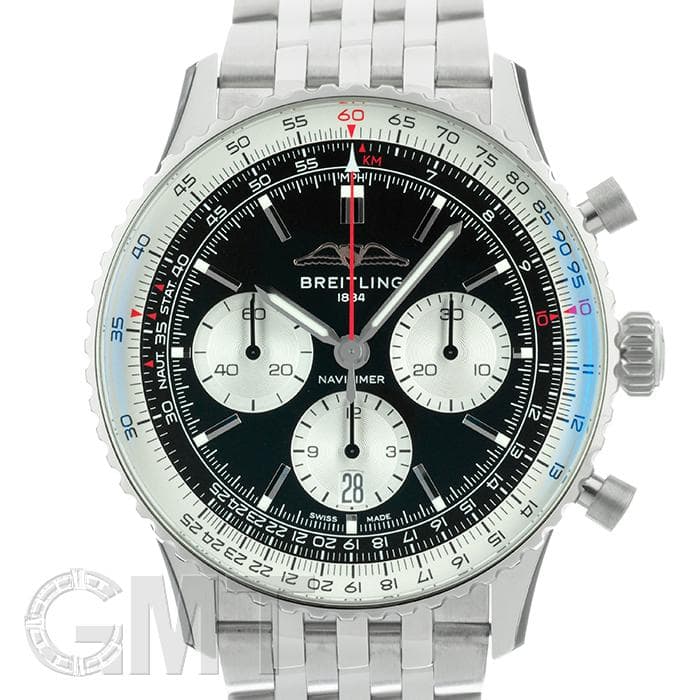 あっちゃんさん専用ブライトリング　ナビタイマーAB0138211B1A1 新品)BREITLING ブライトリング ナビタイマー B01 クロノグラフ 43