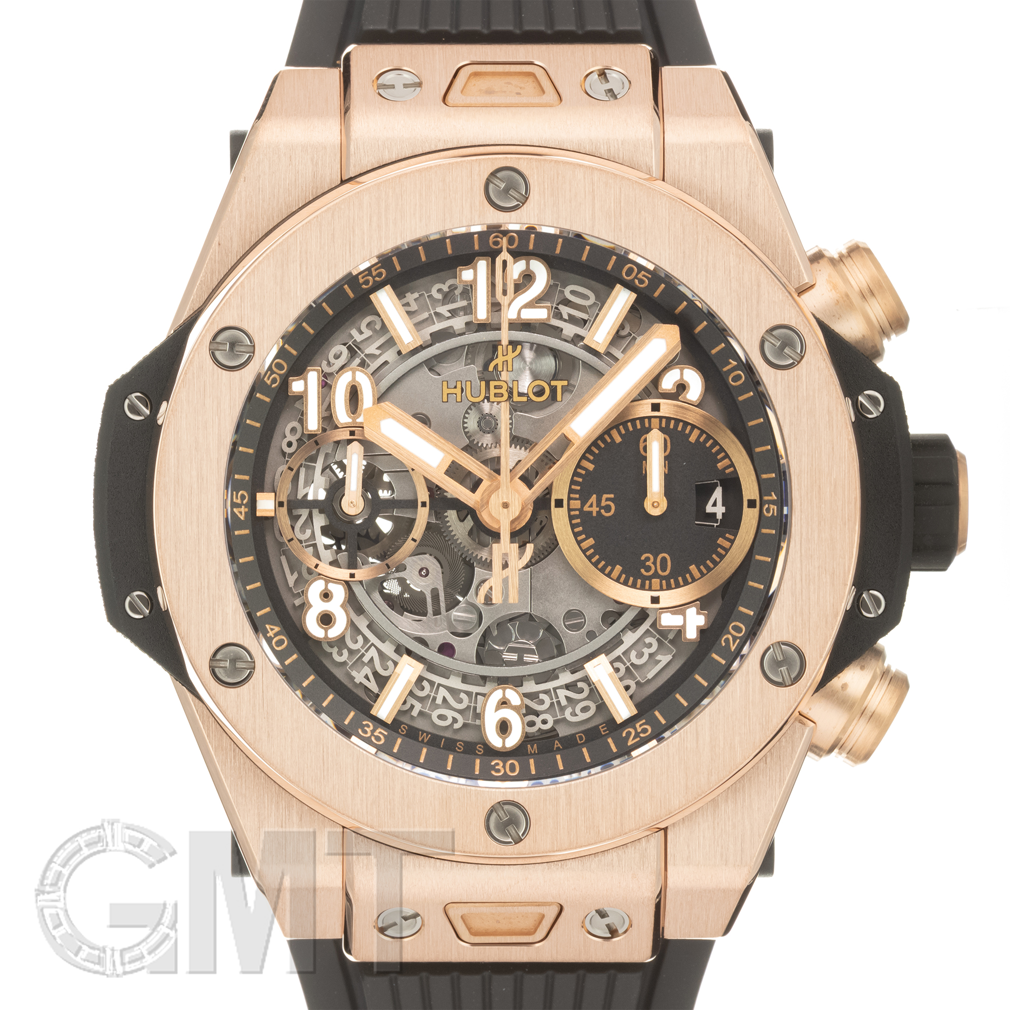 中古)HUBLOT ウブロ ビッグバン ウニコ 42mm キングゴールド 441.OX 