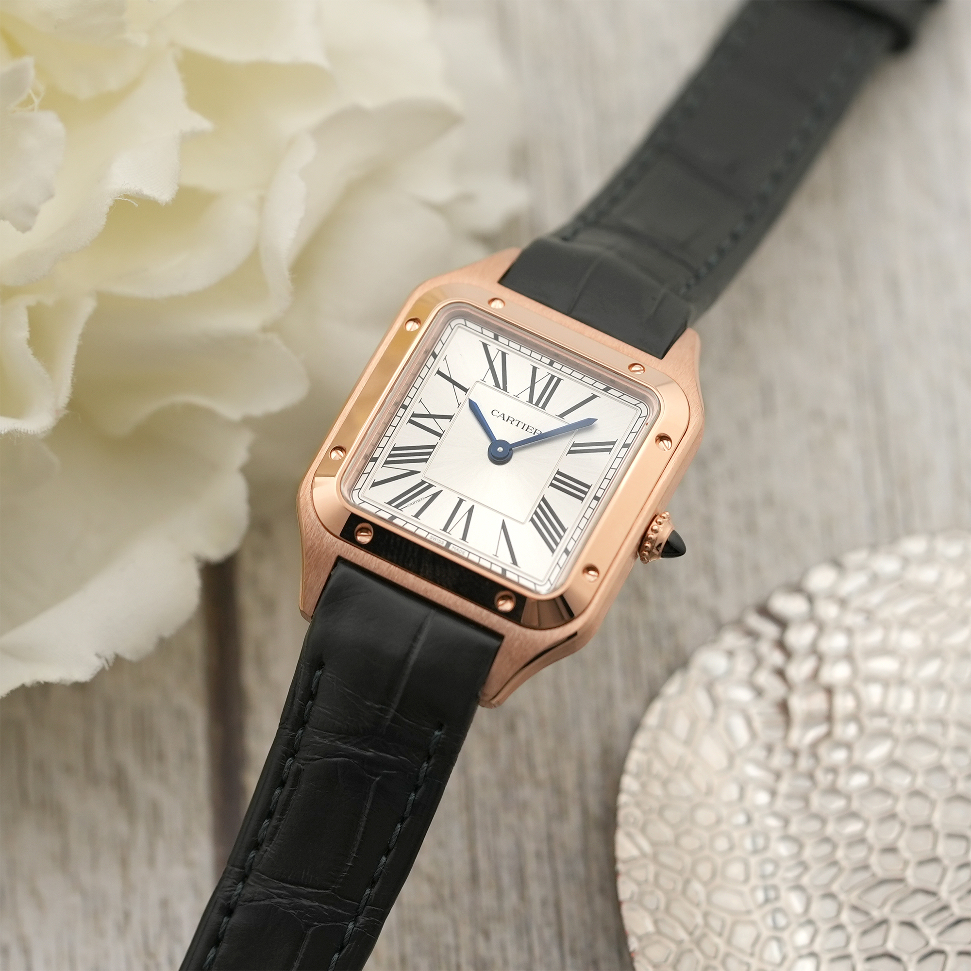 新品)CARTIER カルティエ サントス デュモン ウォッチ SM WGSA0117