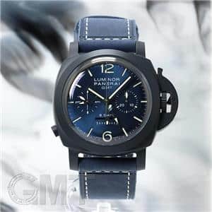 OFFICINE PANERAI オフィチーネ パネライ ルミノール クロノ モノプルサンテ 8Giorni GMT Blu Notte PAM01135【世界限定200本】 メイン