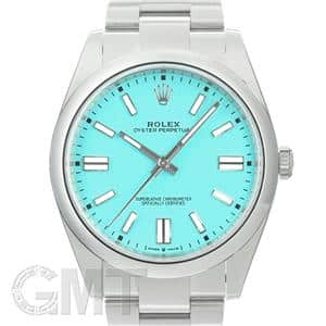 ROLEX ロレックス オイスターパーペチュアル 41 124300 ターコイズブルー メイン