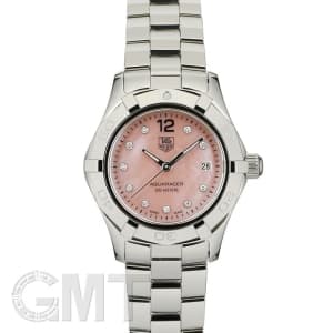TAG HEUER タグ・ホイヤー アクアレーサー レディ クォーツ WAF141A.BA0824 ピンクMOP 10Pダイヤ メイン