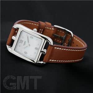 エルメス　クロシェット　時計　茶色 HERMES エルメス ケリー クロシェット ウォッチ 腕時計 シルバー