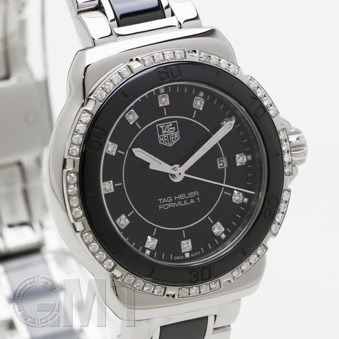 中古)TAG HEUER タグ・ホイヤー F1 レディ ダイヤモンド スティール