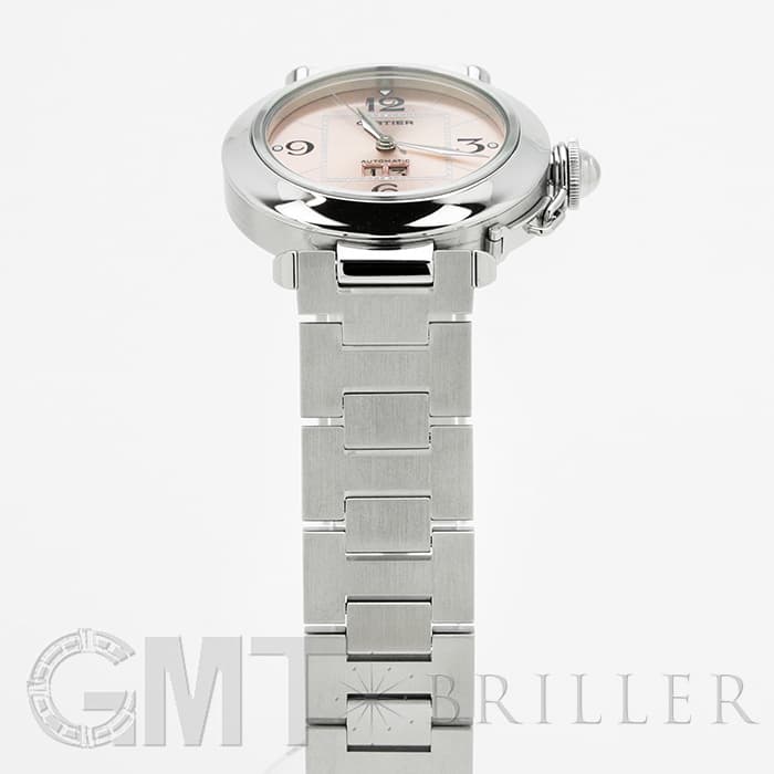 カルティエ　パシャC  ビッグデイト 中古)CARTIER カルティエ パシャC ビッグデイト ピンク W31058M7（商品
