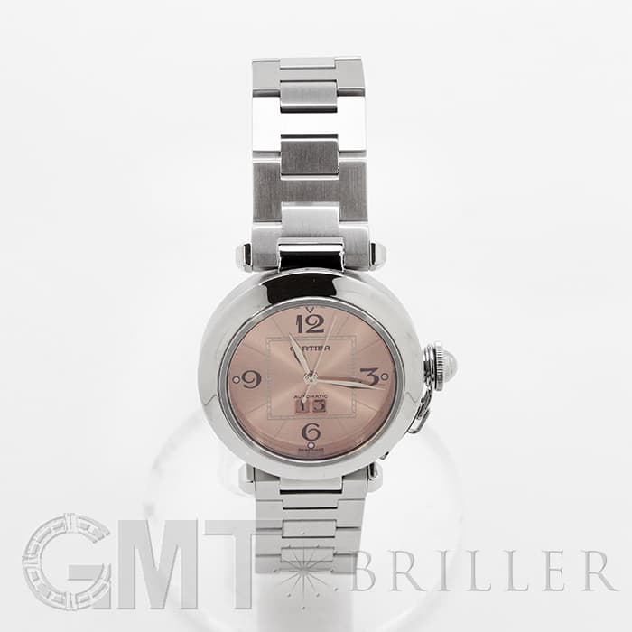 中古)CARTIER カルティエ パシャC ビッグデイト ピンク W31058M7（商品
