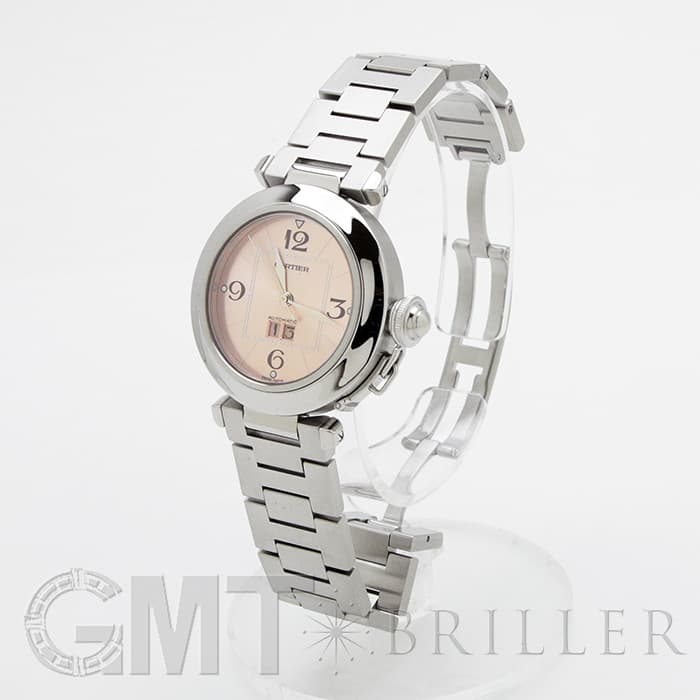 中古)CARTIER カルティエ パシャC ビッグデイト ピンク W31058M7（商品