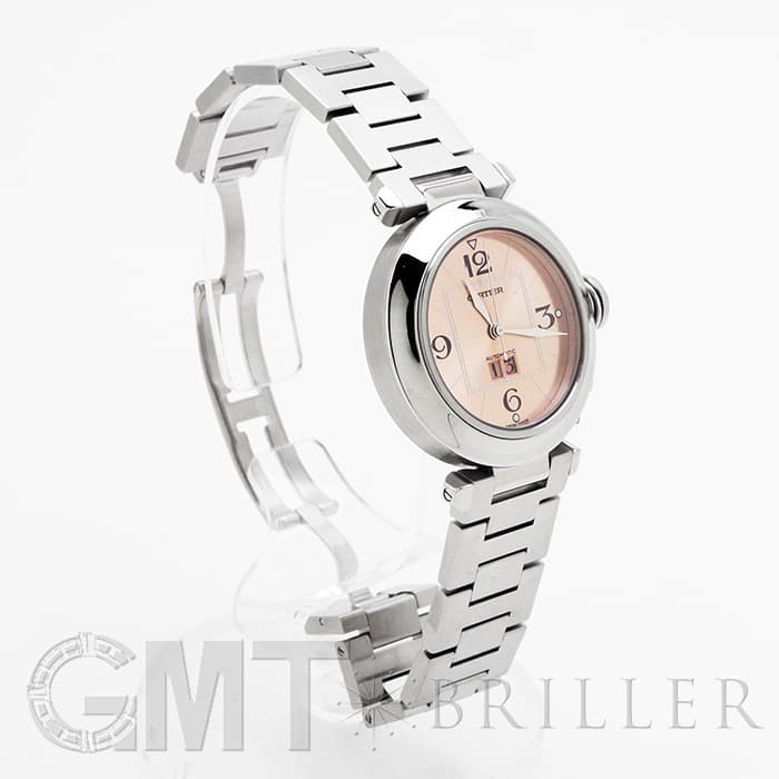 中古)CARTIER カルティエ パシャC ビッグデイト ピンク W31058M7（商品