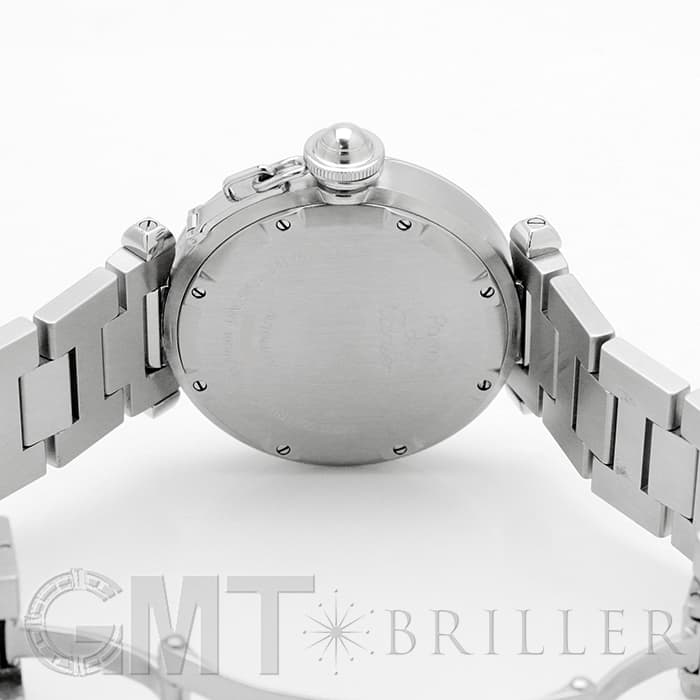 CARTIER カルティエ パシャC ビッグデイト W31058M7 腕時計
 ステンレススチール ピンク 自動巻き ユニセックス【中古】 Cartier（カルティエ） パシャC ビッグデイト 腕時計 W31058M7 ピンク