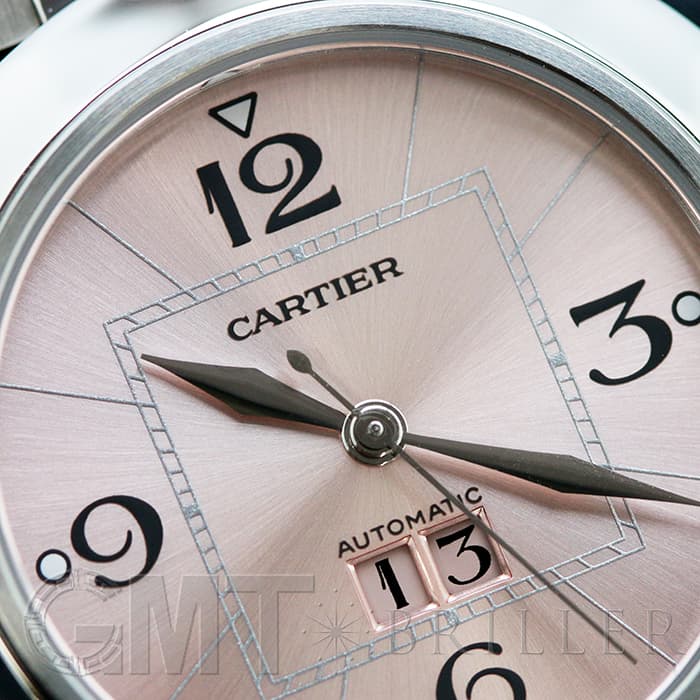 中古)CARTIER カルティエ パシャC ビッグデイト ピンク W31058M7（商品