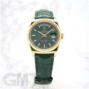 中古)ROLEX ロレックス デイデイト 118138 グリーン（商品ID