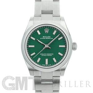 ROLEX ロレックス オイスターパーペチュアル 31 277200 グリーン メイン